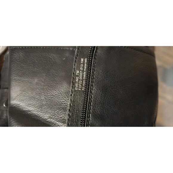 Frye & Co Women's EVELINE Black Motorcycle Boots, Size 7  $115 Retail - Picture 5 of 5